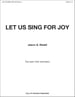 Let Us Sing for Joy